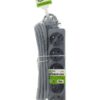 Predlžovací kábel Q-405f 5x z/u 5m sivý  www.69x.sk