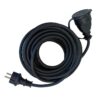 Predlžovací kábel gumený čierny 10397 20M IP44 3GX1.5  www.69x.sk
