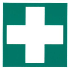 Prvá pomoc 105x105 mm samolepka PHT www.69x.sk