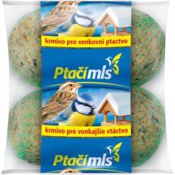 Ptačí Mls - krmivo pre vtáky, guľa 4 ks x 85 g Merkury Market www.69x.sk