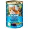 RENO Kúsky ryby pre mačky 415 g v omáčke RENO www.69x.sk