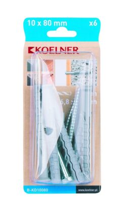 Rámová hmoždinka šesťhranná skrutka L6 Bkd10080 Koelner www.69x.sk