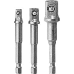 Redukcia na hlavice skrutkovače, sada 3 ks, Drel Merkury Market www.69x.sk