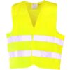 Reflexná sieťová  vesta s dvoma reflexnými pásmi XXL žltá Artmas www.69x.sk