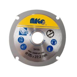 Rezný kotúč na drevo do uhlovej brúsky 115 mm PHT www.69x.sk