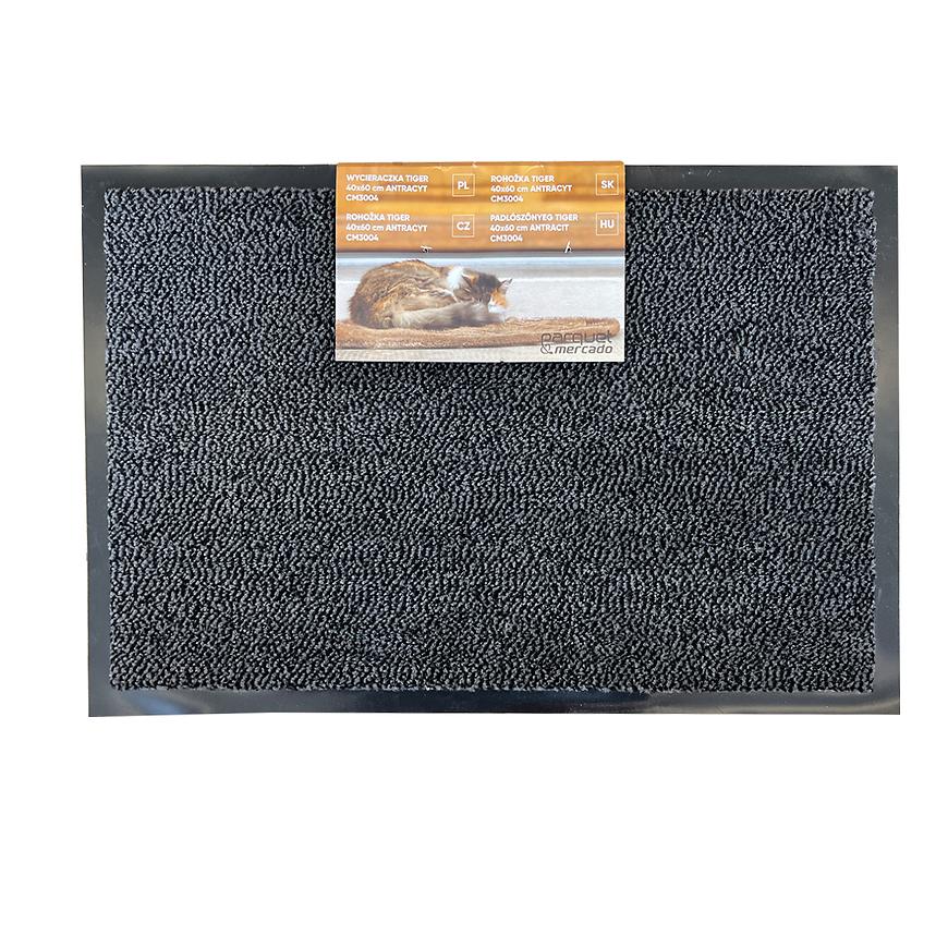 Rohožka Tiger 40x60cm Antracit Cm3004 Merkury Market www.69x.sk