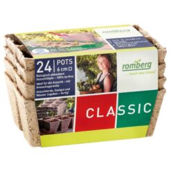 Romberg kvetináč natur 6X6cm 24ks Merkury Market www.69x.sk