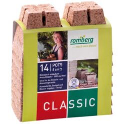 Romberg kvetináč natur 8x8cm 14ks Merkury Market www.69x.sk