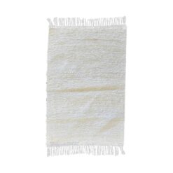 Ručne tkaný bavlnený koberec Milan B 0,7/1,5 biela Merkury Market www.69x.sk