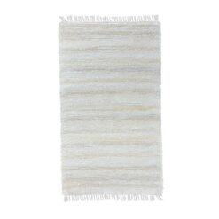 Ručne tkaný bavlnený koberec Milan B 0,85/1,5 biela Merkury Market www.69x.sk