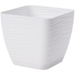 Sahara Petit štvorec s podstavcom 13 cm biely Merkury Market www.69x.sk