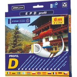 Samolepiace tesnenie Profil D6 Biela Merkury Market www.69x.sk