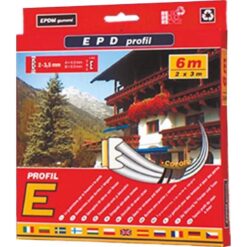 Samolepiace tesnenie Profil E6 Biela Merkury Market www.69x.sk