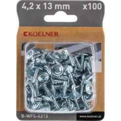 Samorezka s plochou hlavou 4,2 x 13mm Koelner www.69x.sk