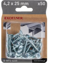Samorezka s plochou hlavou 4,2 x 25mm Koelner www.69x.sk