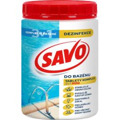 Savo Chlórové tablety MINI KOMPLEX 3v1 0,76 kg  www.69x.sk