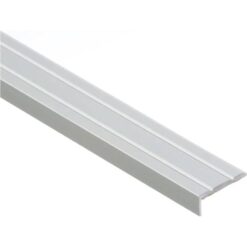 Schodiskový profil úzky LSW 10X25 lepidlo 1,35 strieborný PARQUET MERCADO www.69x.sk