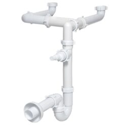 Sifón pre drez 2-košový rúrový Tycner www.69x.sk