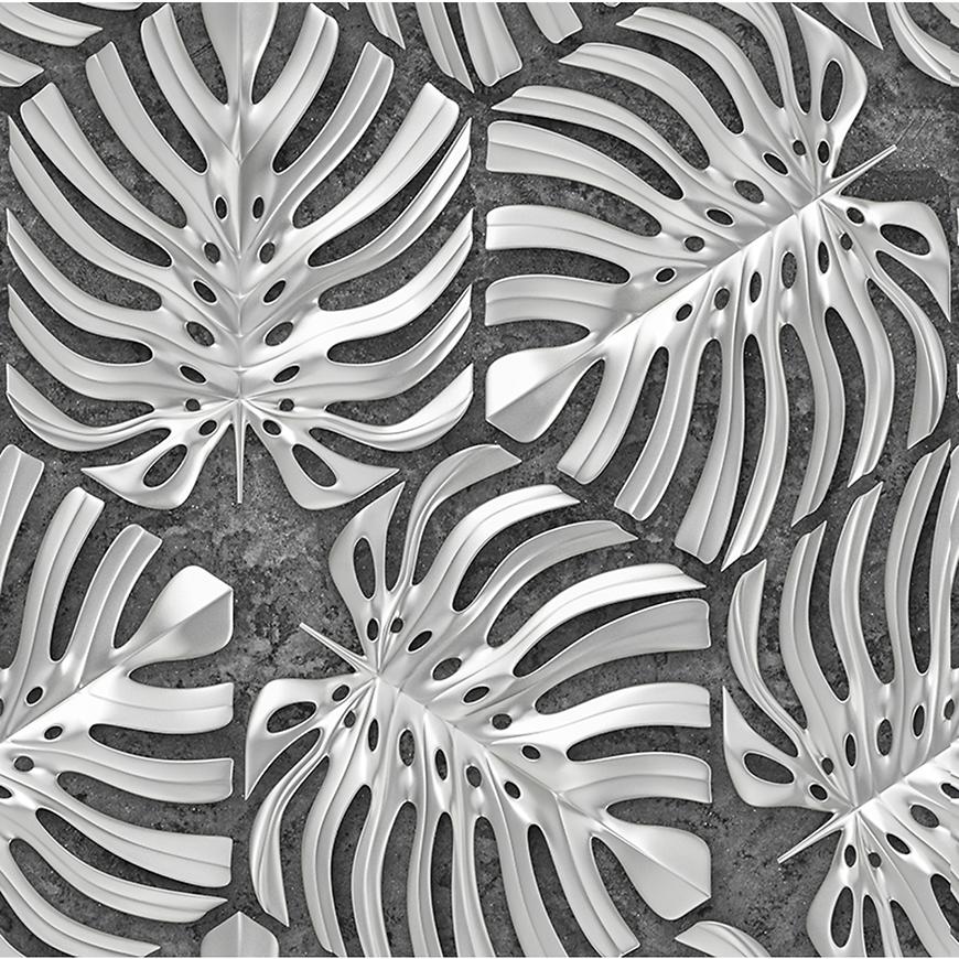 Sklenený panel 60/60 Monstera Cement-2 Esg Merkury Market www.69x.sk