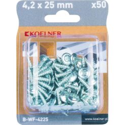 Skrutka s plochou hlavou 4,2 x 25mm Koelner www.69x.sk
