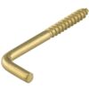 Skrutkovací hák mosadz 30 x 2,8 mm Merkury Market www.69x.sk