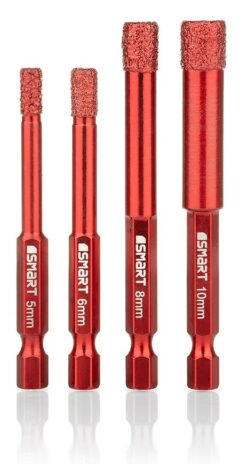 Smart Vyrezávač otvorov na gresu HEX 5-10 mm 4 ks. SMART www.69x.sk