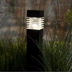 Solárna lampa LED Martin square 315588 čierna Merkury Market www.69x.sk