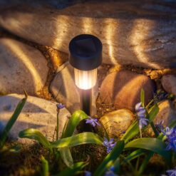 Solárna lampa PIN VO0813 Čierna  www.69x.sk
