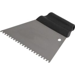 Špachtla kovová ozubená 6x6mm 180mm Kubala www.69x.sk