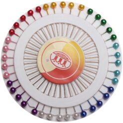 Špendlíky 0,6x34 mm perlová hlavička, na krúžku Merkury Market www.69x.sk