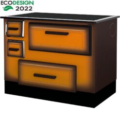 Sporák Alfa 55 Eco DeLux 6 kW pravý Alfa plam www.69x.sk