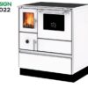 Sporák Dominant 70 biely 6 kW pravý Alfa plam www.69x.sk