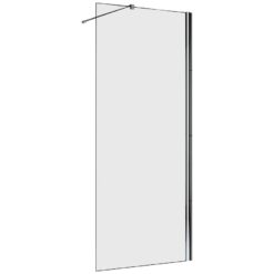 Sprchová Stena WALK-IN Soft 120x195 chrómový profil Aqua Mercado www.69x.sk