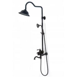 Sprchová sada  Rea Vintage čierna brúsená REA www.69x.sk