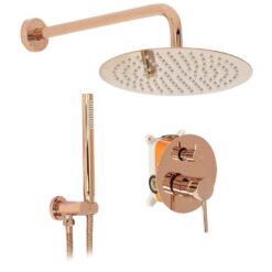 Sprchová sada podomietková  Lungo ružové zlato Rea P4111 REA www.69x.sk