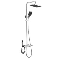 Sprchová sada s termostatom Rea Rob chróm REA www.69x.sk