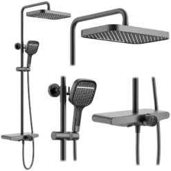 Sprchová súprava Rea Bari titán REA www.69x.sk