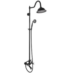 Sprchová súprava Rea Bergamo čierna patinovaná REA www.69x.sk