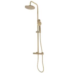 Sprchová súprava s termostatom Rea Parot zlatá brúsená REA www.69x.sk