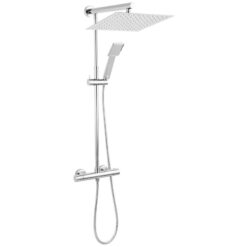 Sprchová súprava  s termostatom Trevi Square Ferro www.69x.sk