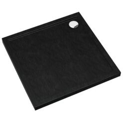Sprchová vanička Caspar New Black Stone 90x90x4,5 3.2331/C/St Schedpol www.69x.sk
