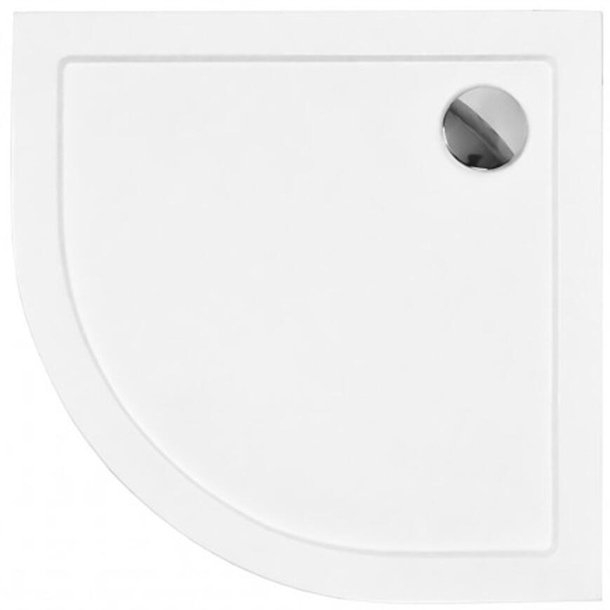 Sprchová vanička polokrúhla Aron Slimline 80/80/3/5,5 Besco www.69x.sk