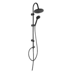 Sprchovacia sada s dažďovou sprchou Rondo Black Ferro www.69x.sk