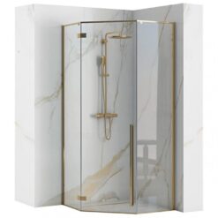 Sprchový kút Diamond Rea K6616 100x100x195 gold REA www.69x.sk