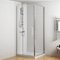 Sprchový kút Etna 100x90 chróm Aqua Mercado www.69x.sk