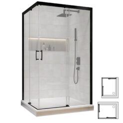 Sprchový kút KW KNP/Freezone-80x120-S CYW0 Sanplast www.69x.sk