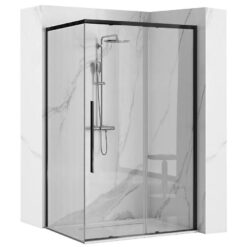 Sprchový kút Solar black 120x90 REA www.69x.sk