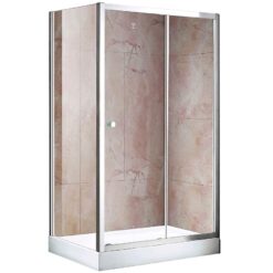 Sprchový kút Vega-Sigma 100x70 číre chróm Aqua Mercado www.69x.sk