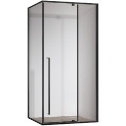 Sprchový kút obdĺžniková Zen 100x80x195 black Aqua Mercado www.69x.sk