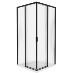 Sprchový kút štvorcový Eter 90x90x190 black Aqua Mercado www.69x.sk